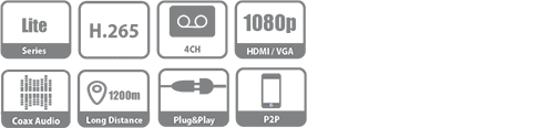 biovaas.com dahua XVR4104HS-X1 features